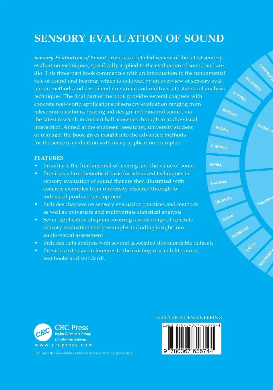 Rückseite: 9780367656744 | Sensory Evaluation of Sound | Nick Zacharov | Taschenbuch | Englisch