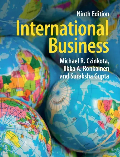 Cover: 9781108476744 | International Business | Michael R. Czinkota (u. a.) | Buch | Englisch