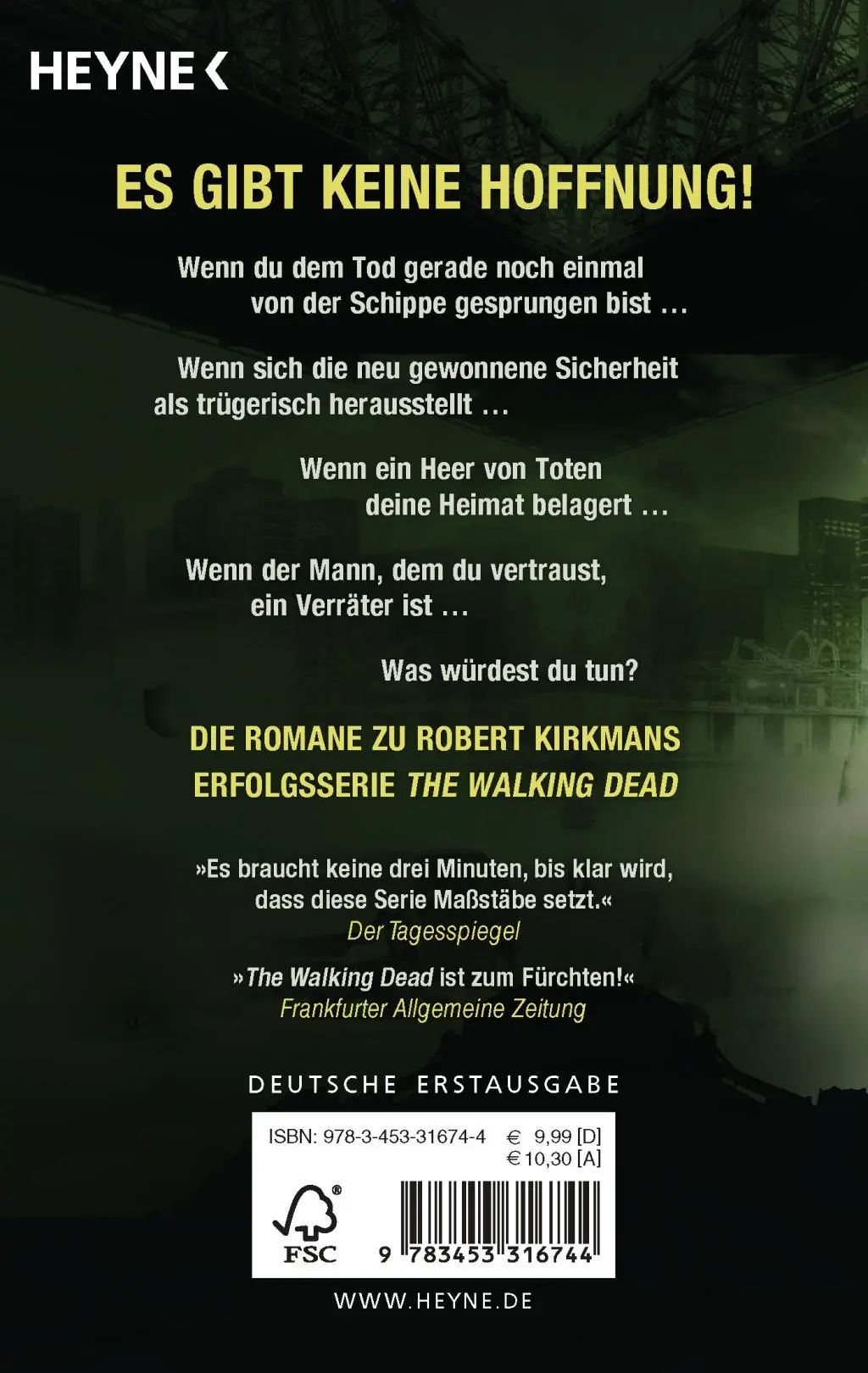 Bild: 9783453316744 | The Walking Dead 05 | Jay Bonansinga (u. a.) | Taschenbuch | 428 S.