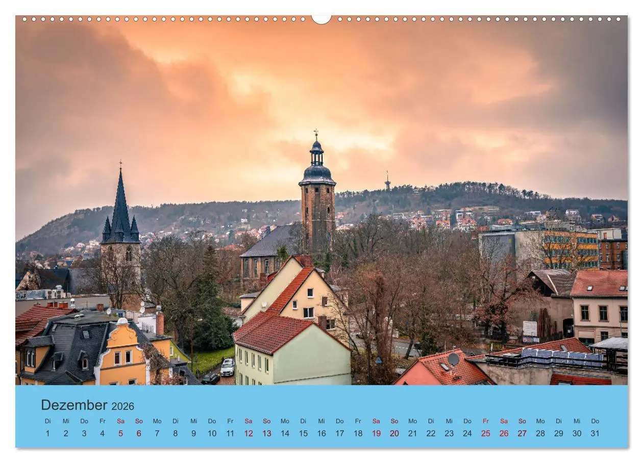 Bild: 9783457516744 | Jena in Bildern (Wandkalender 2026 DIN A2 quer), CALVENDO...