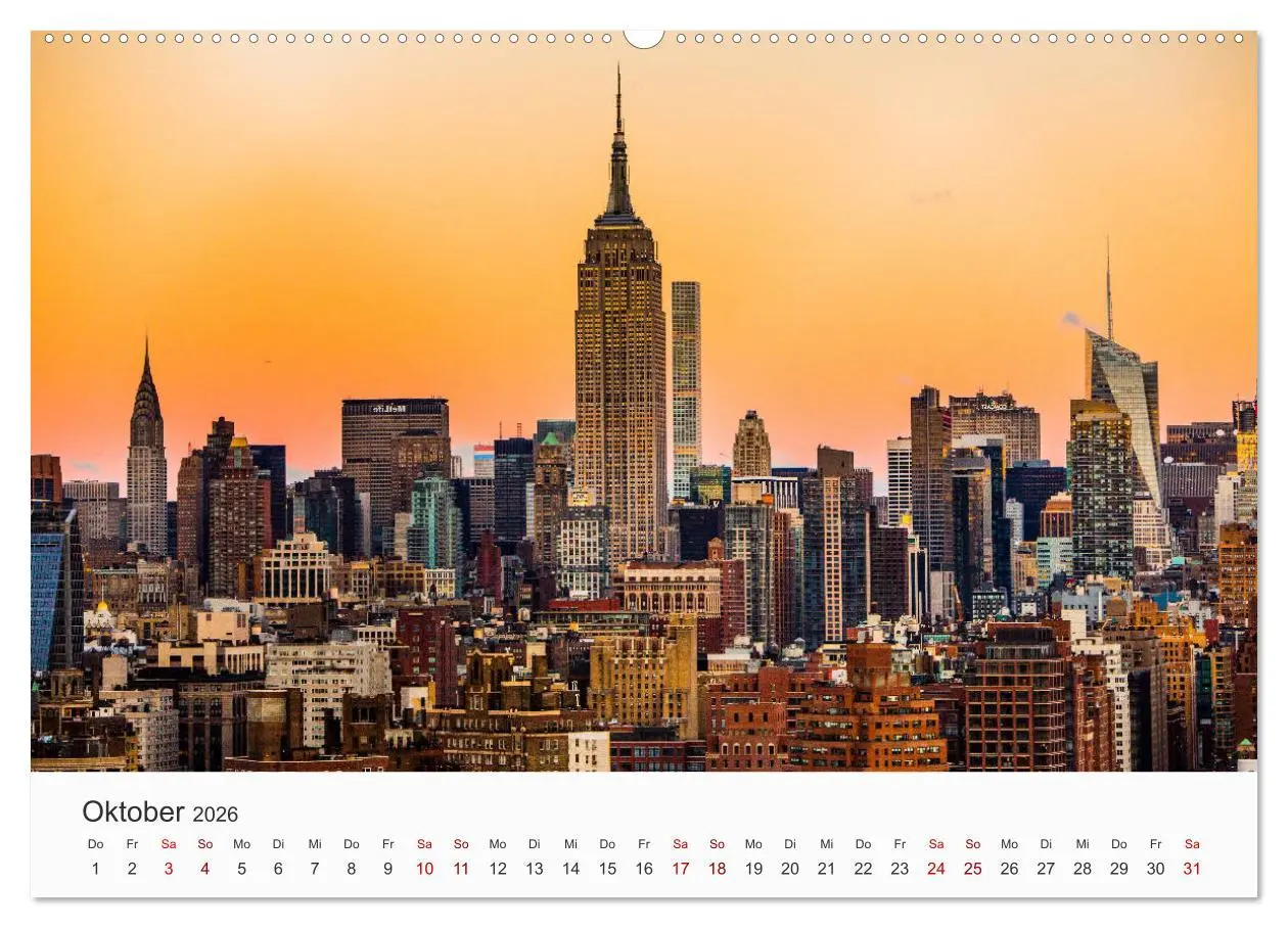 Bild: 9783457686744 | New York - Eine Weltstadt (hochwertiger Premium Wandkalender 2026...
