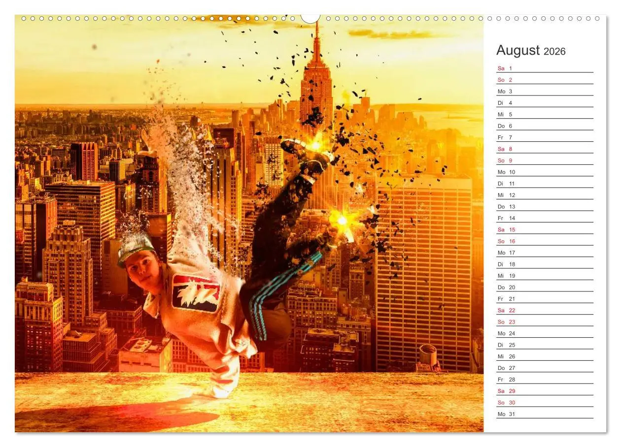 Bild: 9783457996744 | Break Dance (hochwertiger Premium Wandkalender 2026 DIN A2 quer),...