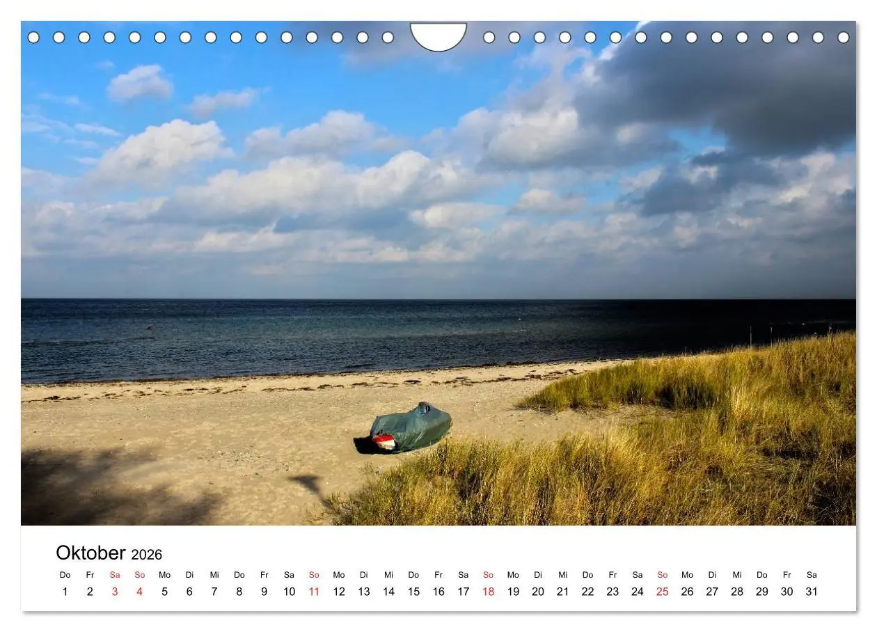 Bild: 9783516086744 | Ostseeküste 2026 (Wandkalender 2026 DIN A4 quer), CALVENDO...
