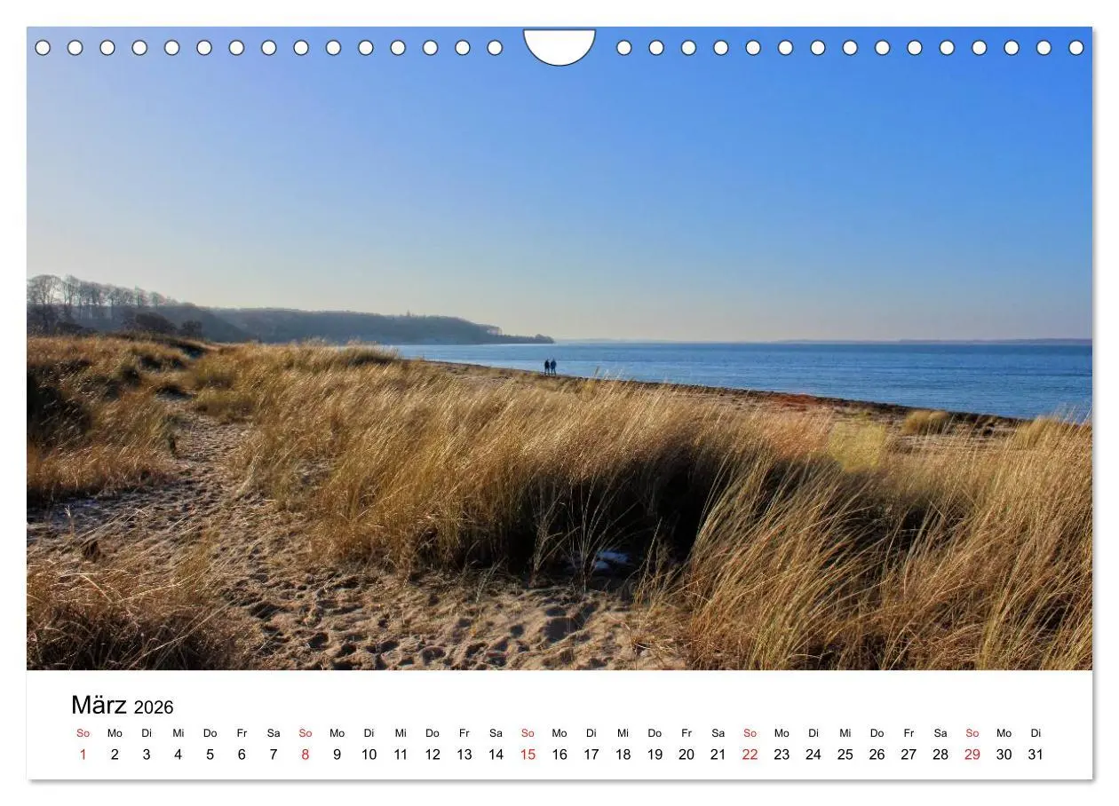 Bild: 9783516086744 | Ostseeküste 2026 (Wandkalender 2026 DIN A4 quer), CALVENDO...