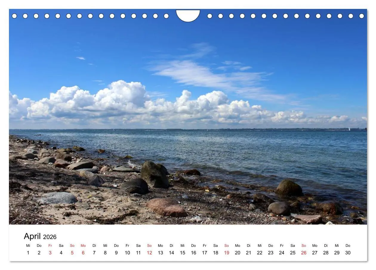 Bild: 9783516086744 | Ostseeküste 2026 (Wandkalender 2026 DIN A4 quer), CALVENDO...