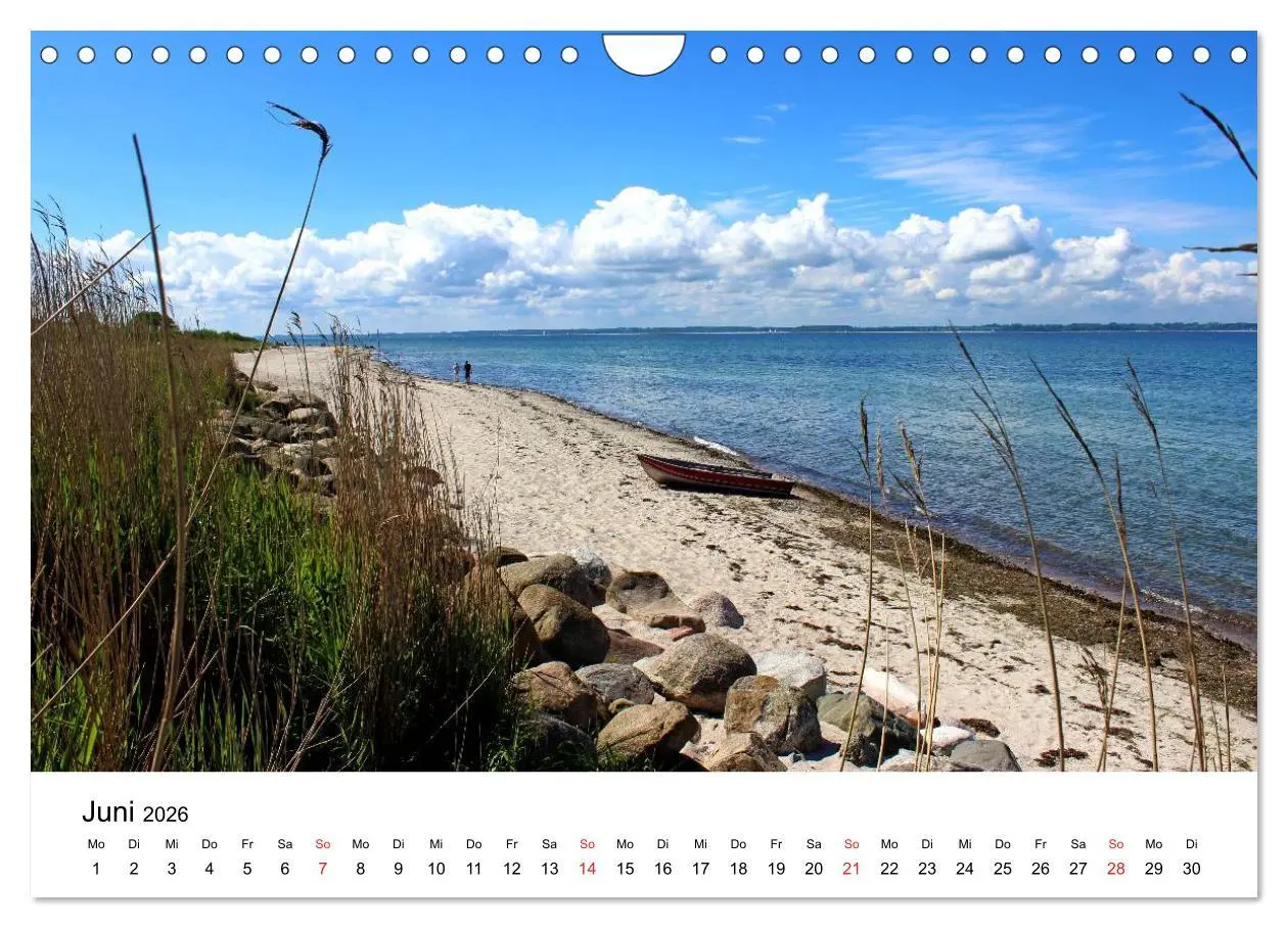 Bild: 9783516086744 | Ostseeküste 2026 (Wandkalender 2026 DIN A4 quer), CALVENDO...