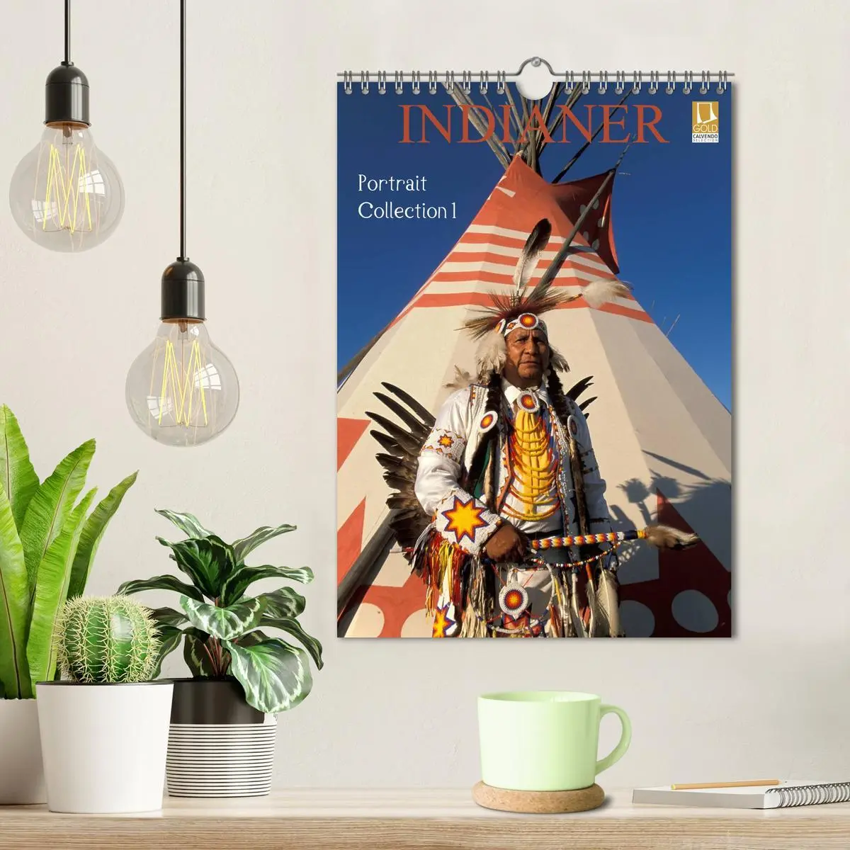 Bild: 9783516466744 | Indianer, Portrait Collection 1 (Wandkalender 2026 DIN A4 hoch),...