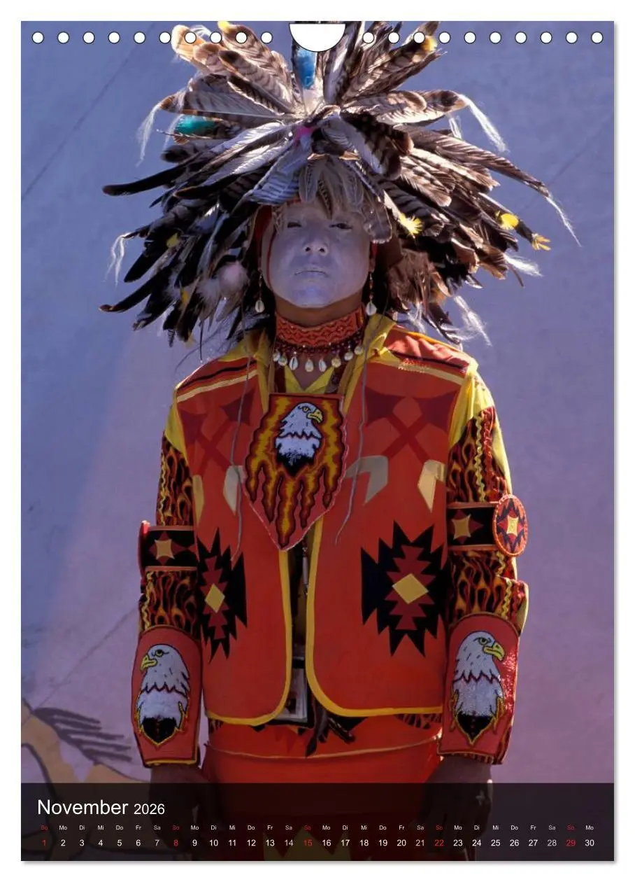 Bild: 9783516466744 | Indianer, Portrait Collection 1 (Wandkalender 2026 DIN A4 hoch),...