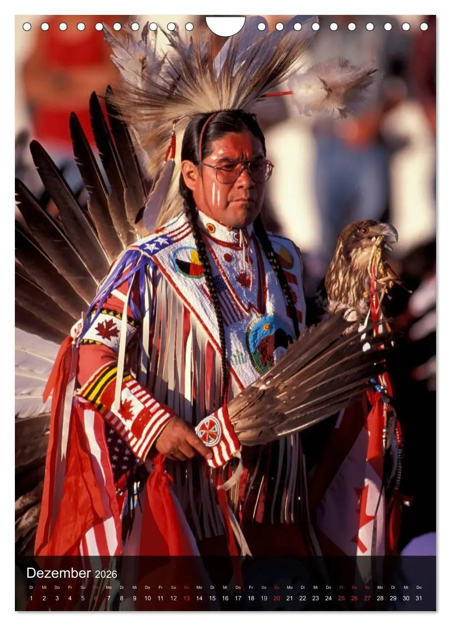 Bild: 9783516466744 | Indianer, Portrait Collection 1 (Wandkalender 2026 DIN A4 hoch),...