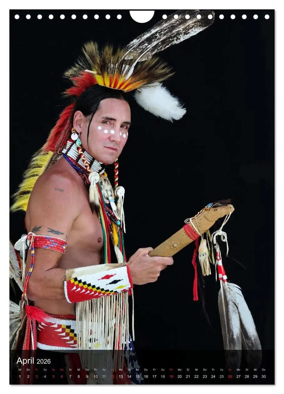 Bild: 9783516466744 | Indianer, Portrait Collection 1 (Wandkalender 2026 DIN A4 hoch),...