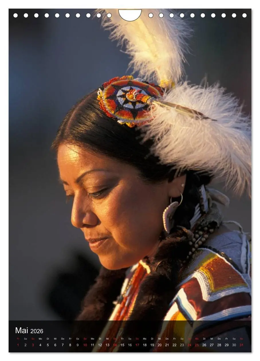 Bild: 9783516466744 | Indianer, Portrait Collection 1 (Wandkalender 2026 DIN A4 hoch),...