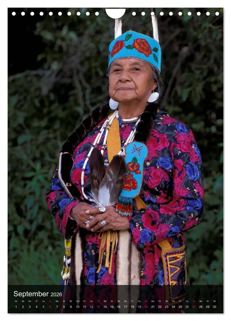Bild: 9783516466744 | Indianer, Portrait Collection 1 (Wandkalender 2026 DIN A4 hoch),...