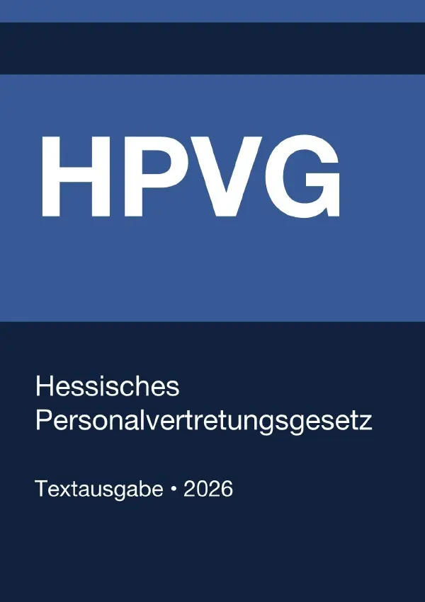 Cover: 9783565356744 | HPVG - Hessisches Personalvertretungsgesetz 2026 | Deutschland | Buch