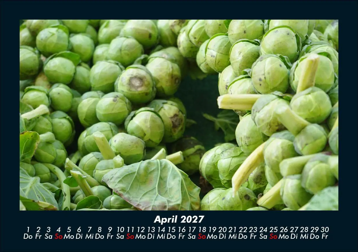 Bild: 9783695426744 | Gemüsekalender 2027 Fotokalender DIN A5 | Tobias Schmitt (u. a.)