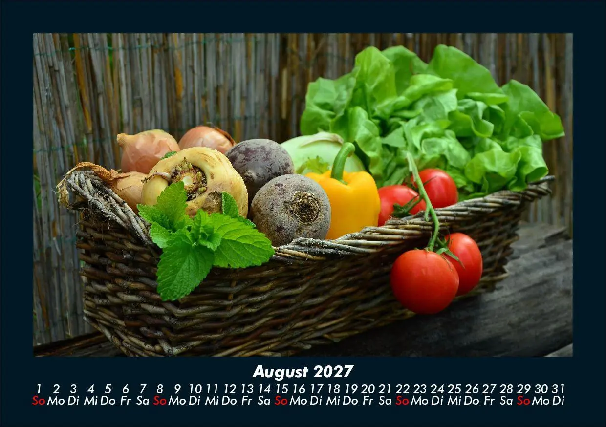 Bild: 9783695426744 | Gemüsekalender 2027 Fotokalender DIN A5 | Tobias Schmitt (u. a.)