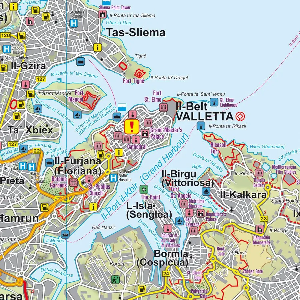 Bild: 9783707916744 | Malta - Gozo, Autokarte 1:30.000 | (Land-)Karte | Karte/Landkarte