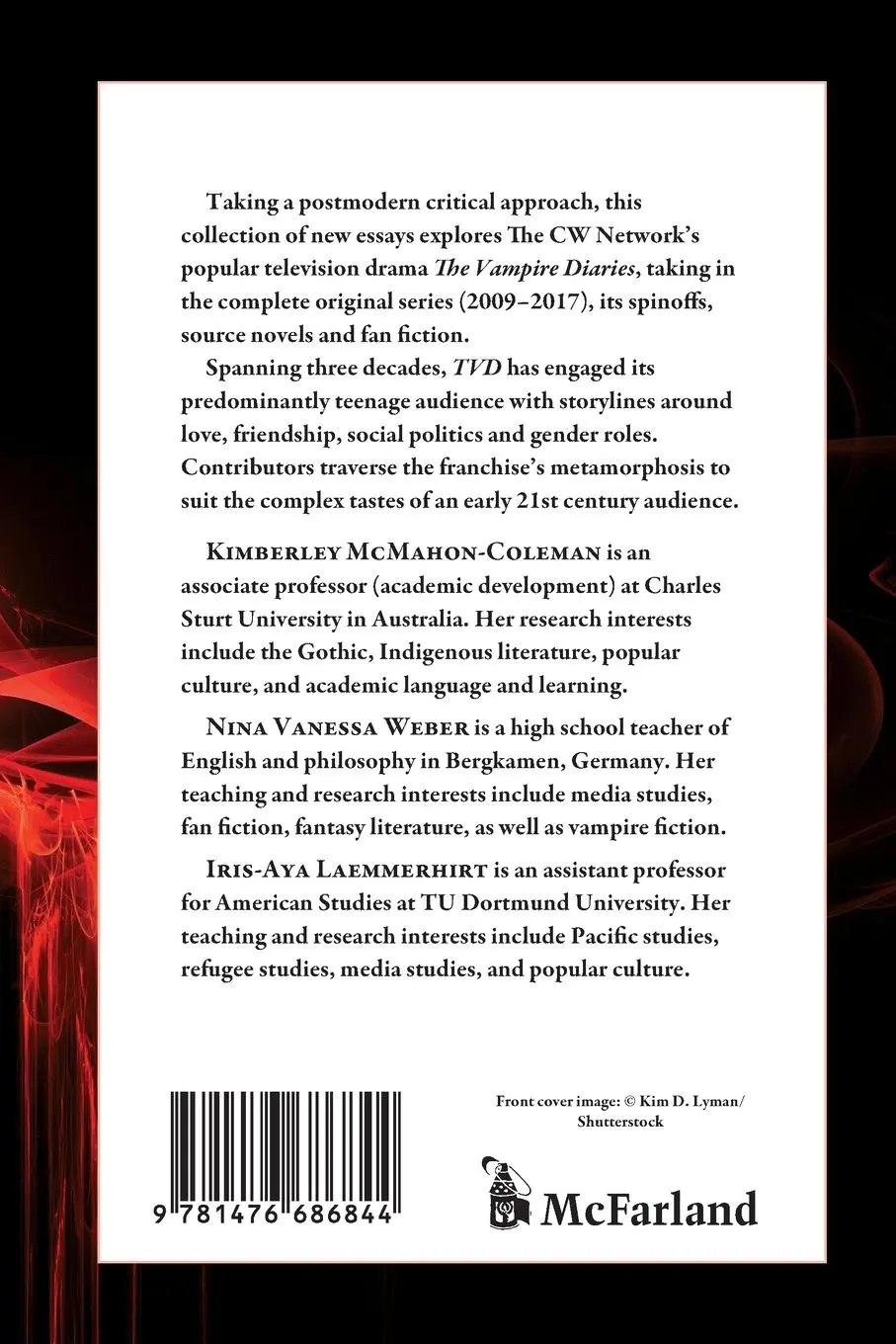 Rückseite: 9781476686844 | The Vampire Diaries as Postmodern Storytelling | Taschenbuch | 2024