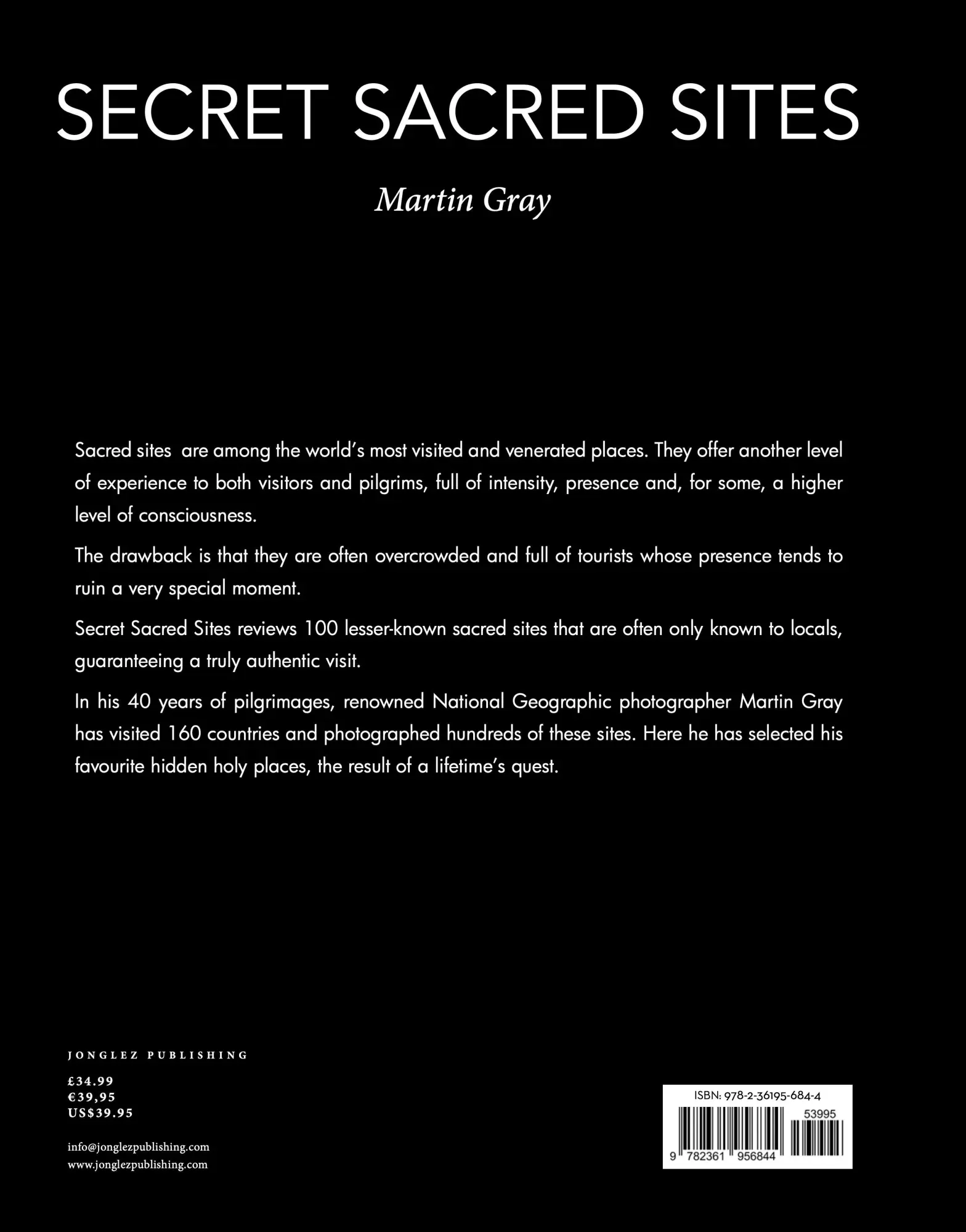 Rückseite: 9782361956844 | Secret Sacred Sites | Martin Gray | Buch | 208 S. | Englisch | 2024