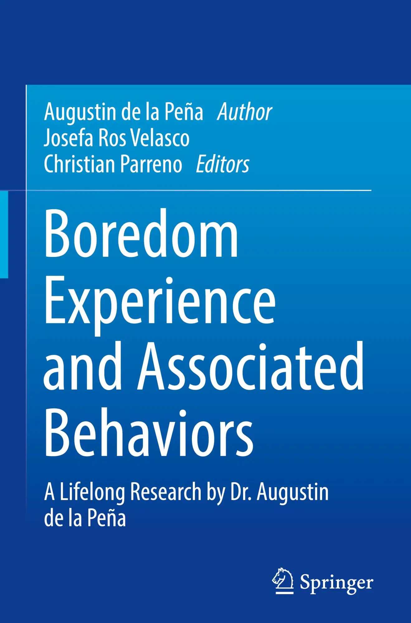 Cover: 9783031326844 | Boredom Experience and Associated Behaviors | Augustin de la Peña