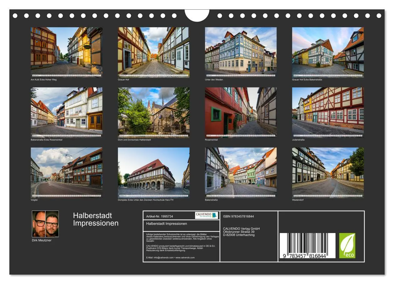 Bild: 9783457816844 | Halberstadt Impressionen (Wandkalender 2026 DIN A4 quer), CALVENDO...