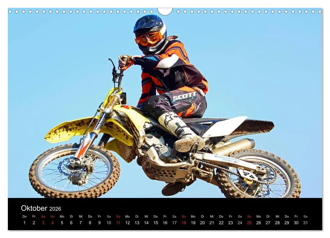Bild: 9783457986844 | Motocross Kalender - Emotionen auf 2 Rädern (Wandkalender 2026 DIN...