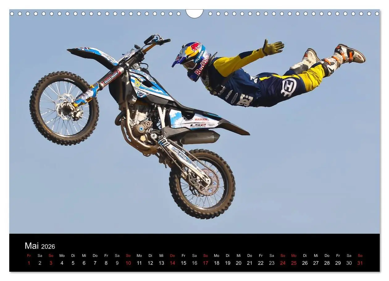 Bild: 9783457986844 | Motocross Kalender - Emotionen auf 2 Rädern (Wandkalender 2026 DIN...