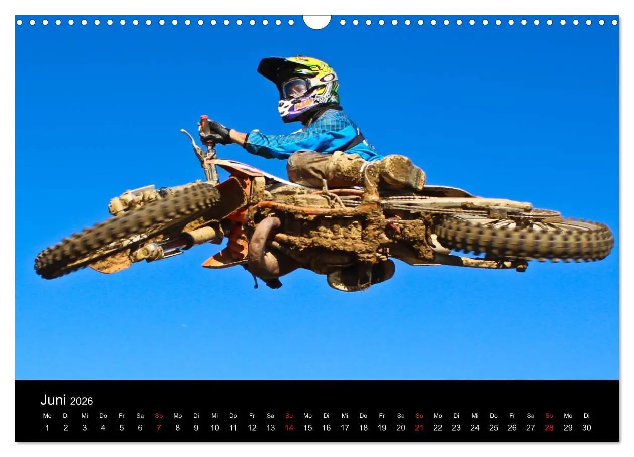 Bild: 9783457986844 | Motocross Kalender - Emotionen auf 2 Rädern (Wandkalender 2026 DIN...