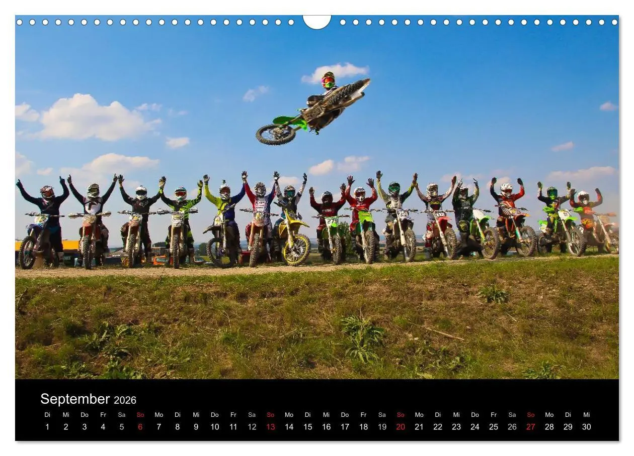 Bild: 9783457986844 | Motocross Kalender - Emotionen auf 2 Rädern (Wandkalender 2026 DIN...