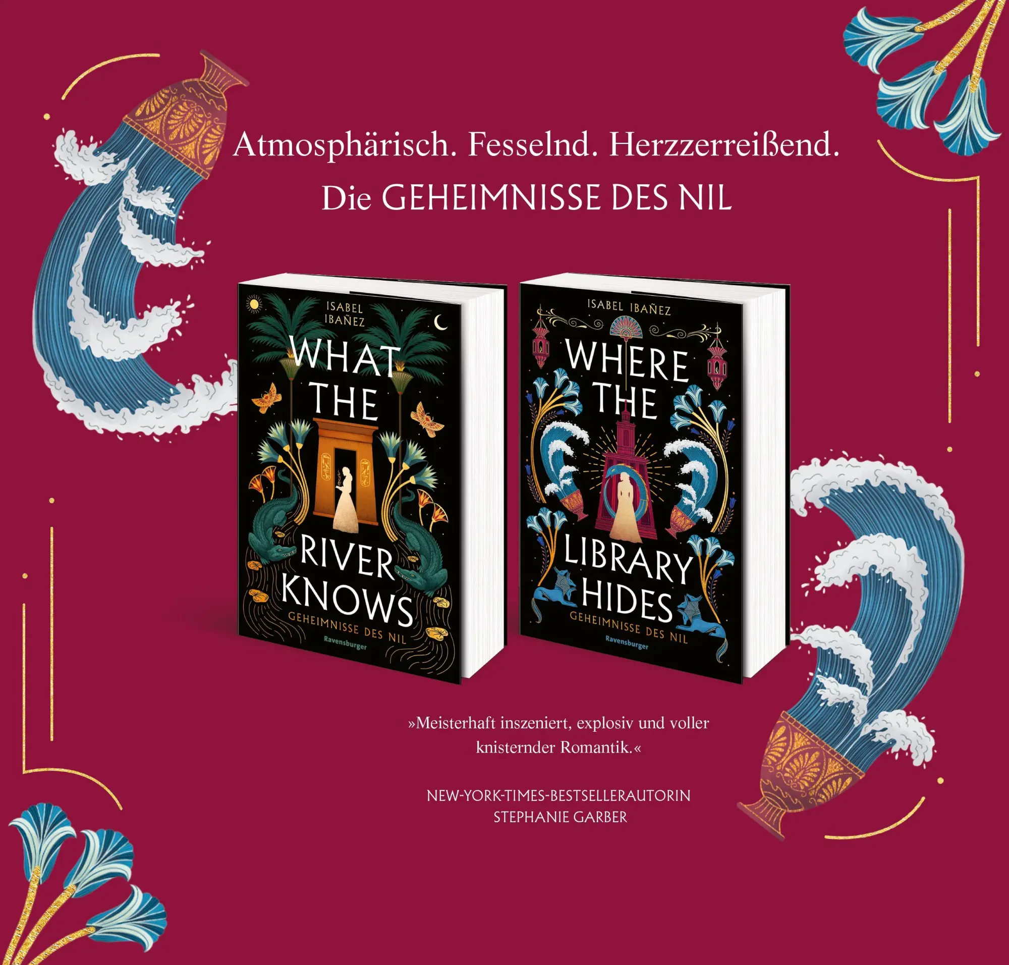 Bild: 9783473586844 | Geheimnisse des Nil, Band 2 - Where the Library Hides | Isabel Ibañez