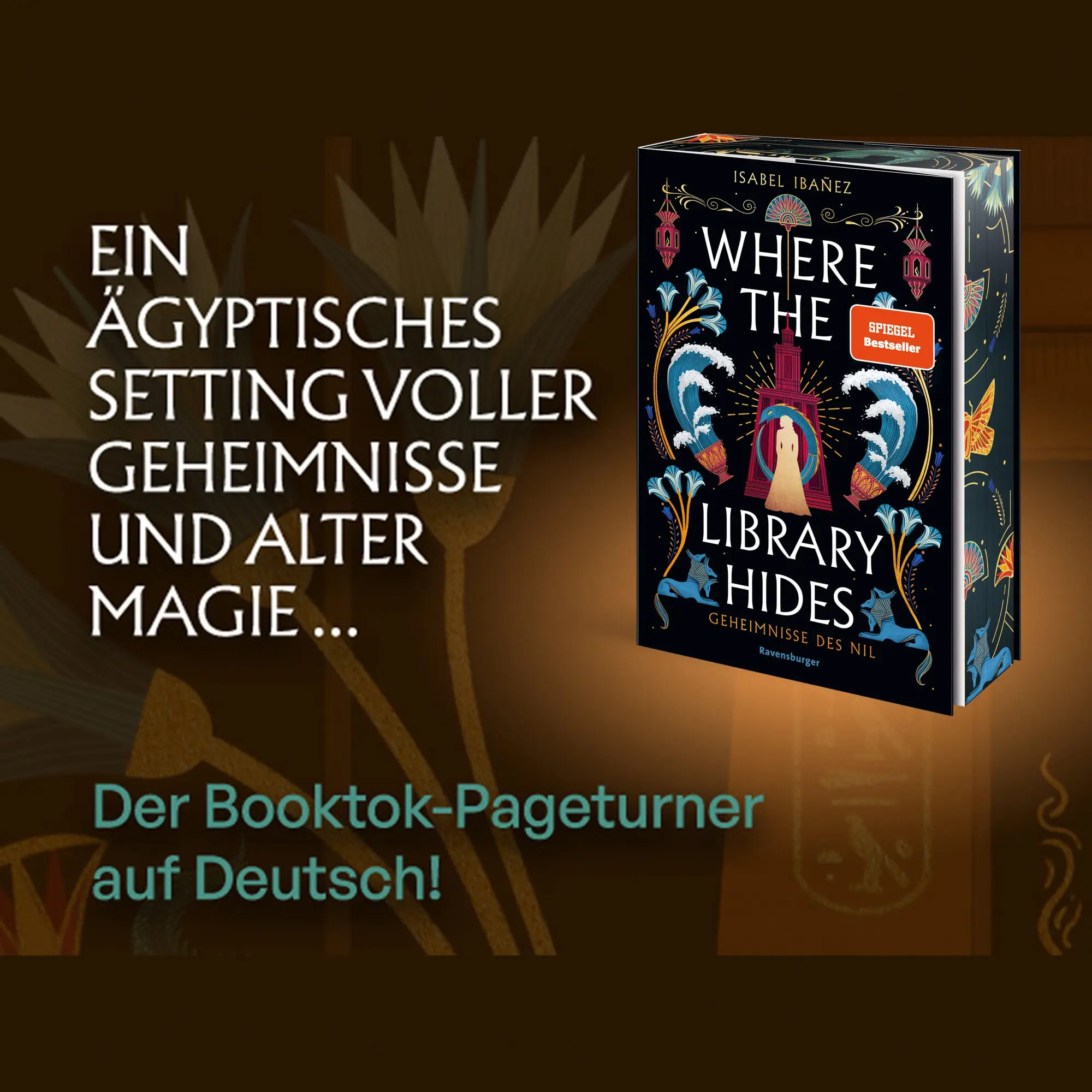 Bild: 9783473586844 | Geheimnisse des Nil, Band 2 - Where the Library Hides | Isabel Ibañez