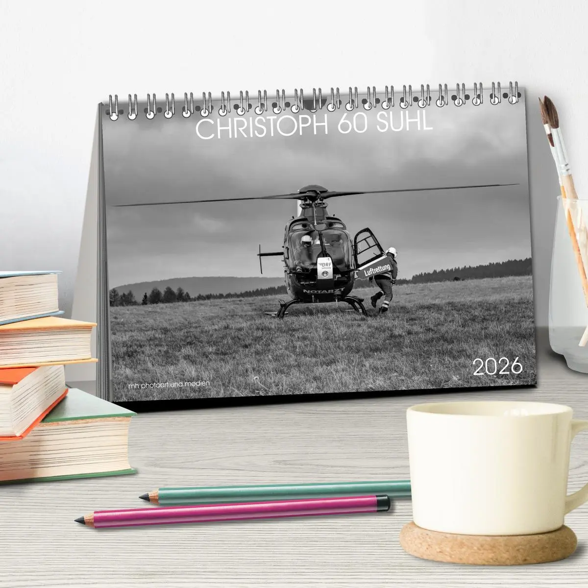 Bild: 9783516076844 | Christoph 60 Suhl (Tischkalender 2026 DIN A5 quer), CALVENDO...