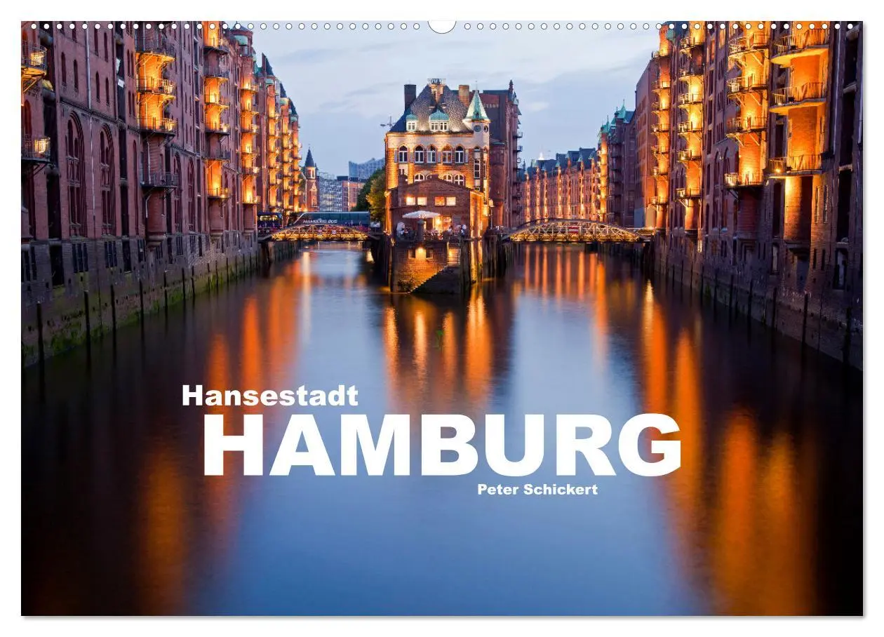 Cover: 9783516146844 | Hansestadt Hamburg (Wandkalender 2026 DIN A2 quer), CALVENDO...