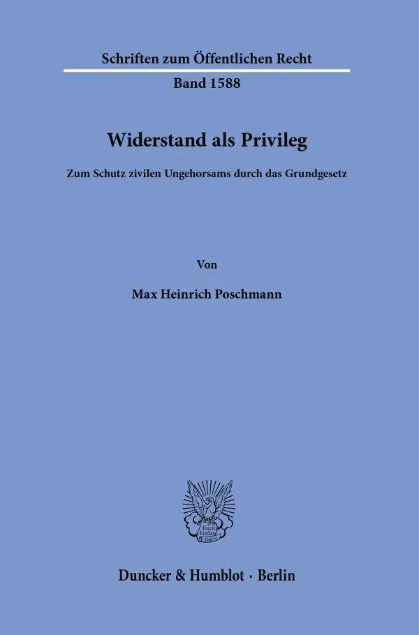 Widerstand als Privileg - Neuware
