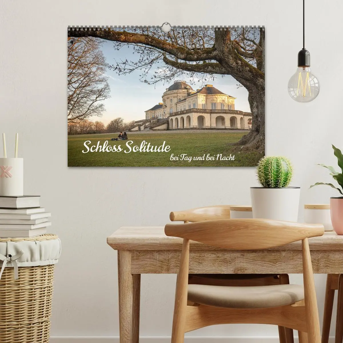 Bild: 9783457286944 | Schloss Solitude bei Tag und bei Nacht (Wandkalender 2026 DIN A3...