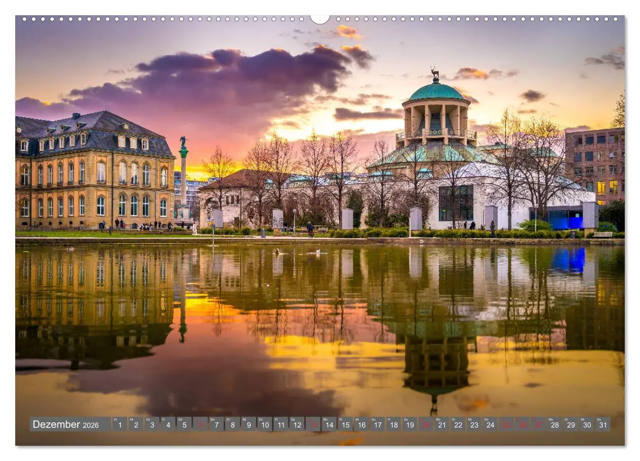 Bild: 9783457666944 | Historisches Stuttgart 2026 (hochwertiger Premium Wandkalender 2026...