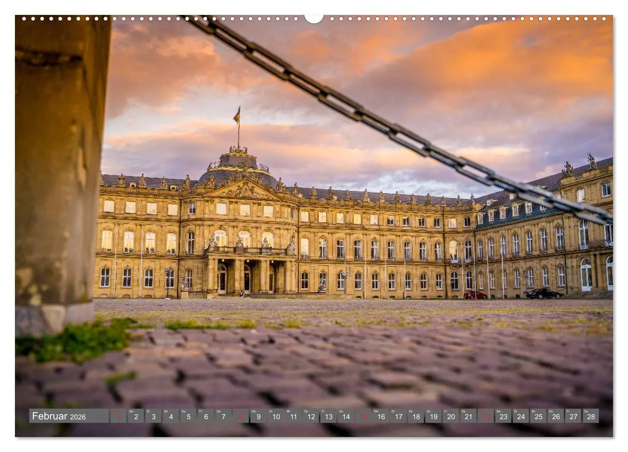 Bild: 9783457666944 | Historisches Stuttgart 2026 (hochwertiger Premium Wandkalender 2026...