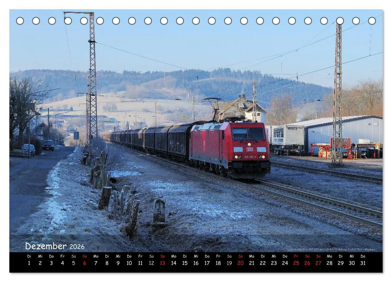 Bild: 9783516066944 | Eisenbahn im Kreis Siegen-Wittgenstein (Tischkalender 2026 DIN A5...