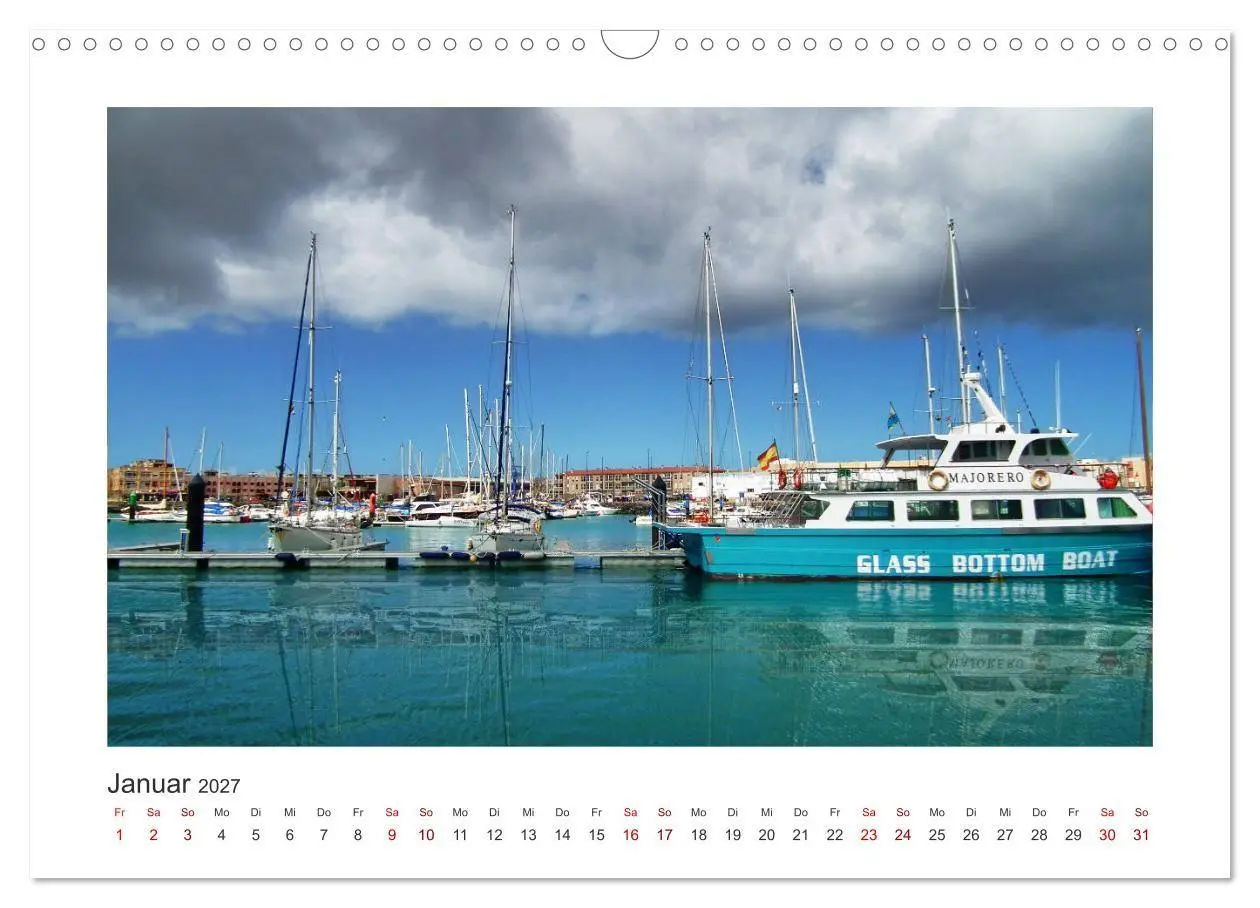 Bild: 9783569846944 | Fuerteventura - Bildschön (Wandkalender 2027 DIN A3 quer), CALVENDO...
