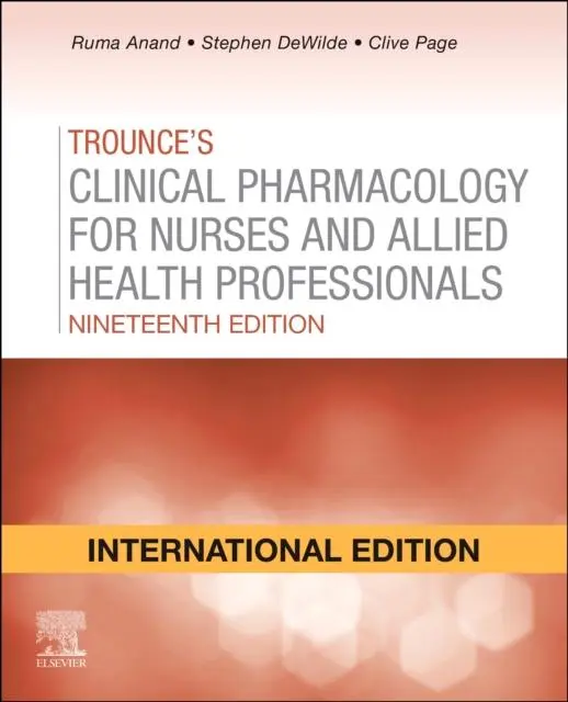 Cover: 9780702067044 | Trounces Pharmacology for Nurses and Allied Health Professionals,...