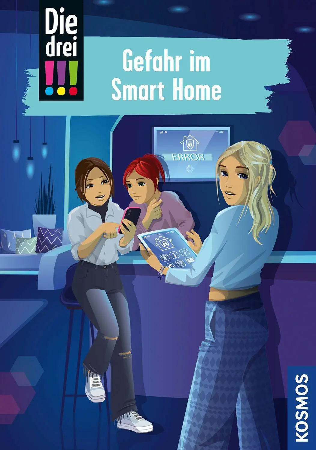 Cover: 9783440177044 | Die drei !!!, 104, Gefahr im Smart Home | Kari Erlhoff | Buch | 160 S.