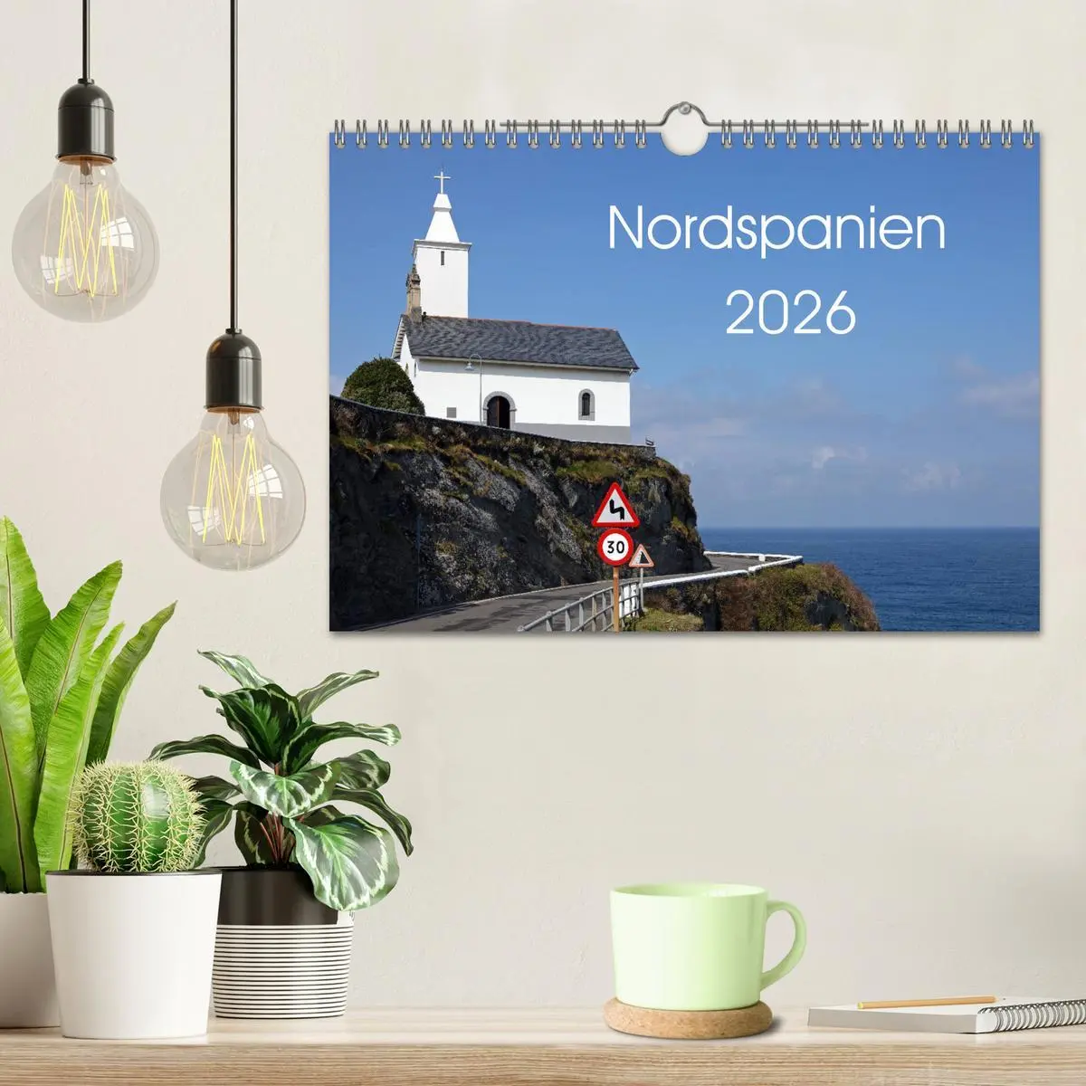Bild: 9783457867044 | Nordspanien (Wandkalender 2026 DIN A4 quer), CALVENDO Monatskalender