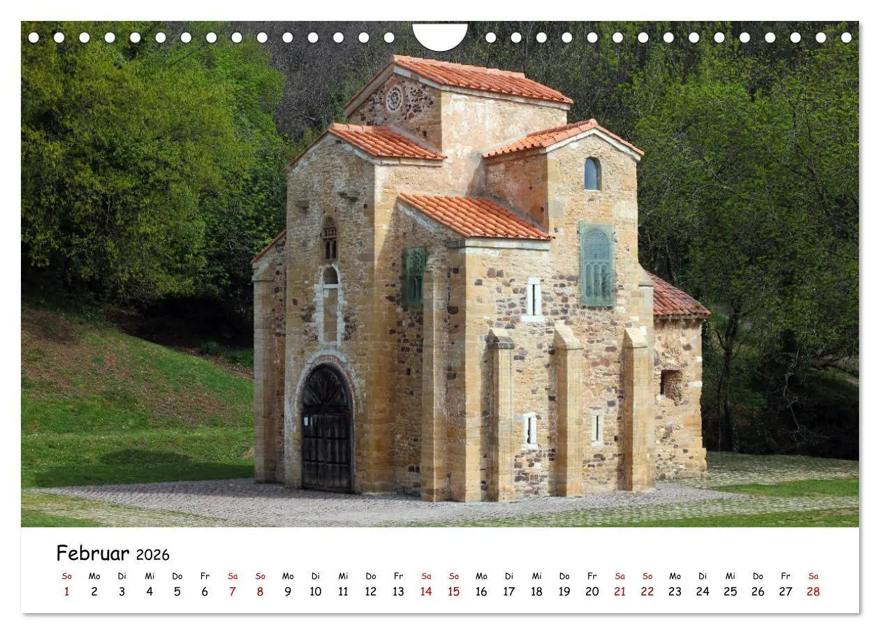 Bild: 9783457867044 | Nordspanien (Wandkalender 2026 DIN A4 quer), CALVENDO Monatskalender