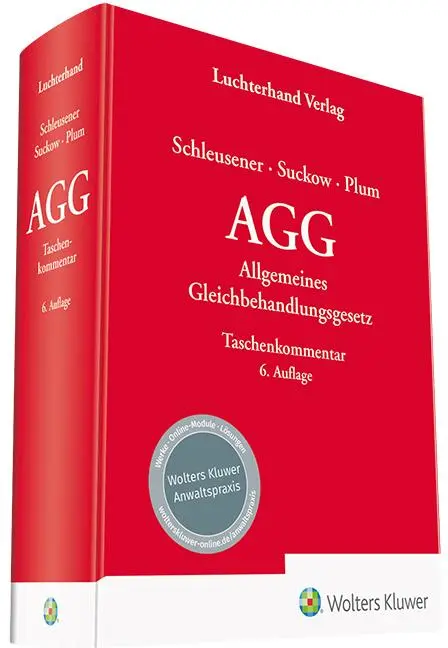 Cover: 9783472097044 | AGG - Kommentar | Allgemeines Gleichbehandlungsgesetz Kommentar | Buch