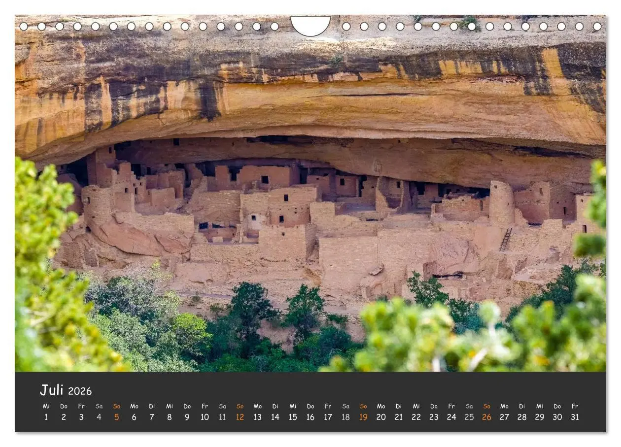 Bild: 9783516027044 | Die Canyons der USA (Wandkalender 2026 DIN A4 quer), CALVENDO...
