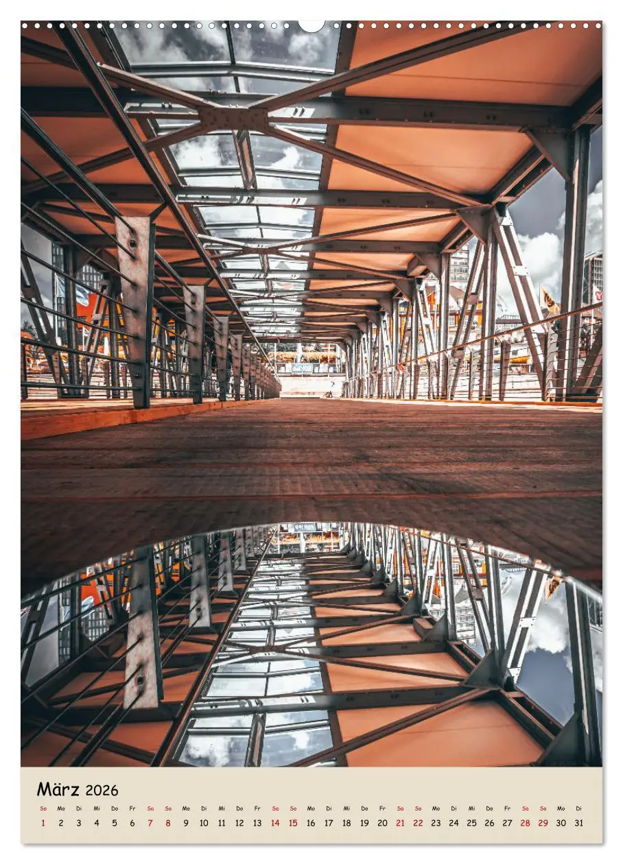 Bild: 9783516337044 | Hamburg Spiegelungen 2026 (hochwertiger Premium Wandkalender 2026...