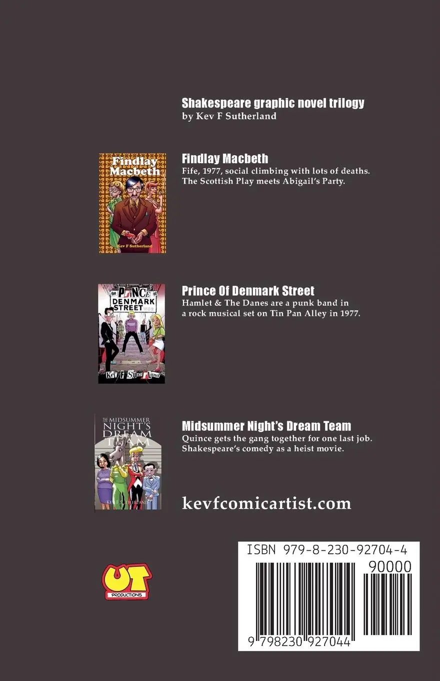 Rückseite: 9798230927044 | Shakespeare Graphic Novel Collection | Kev Sutherland | Taschenbuch
