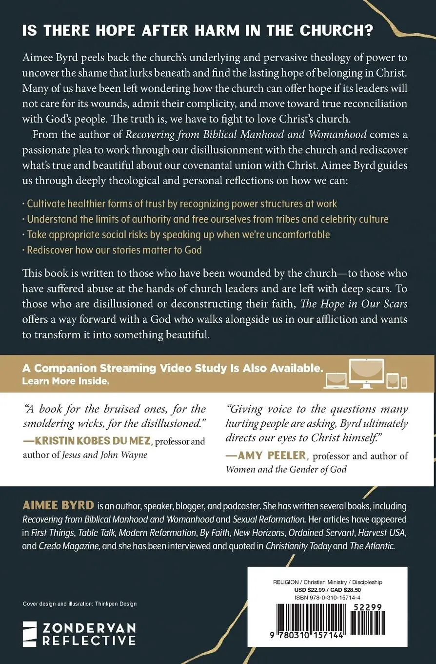 Rückseite: 9780310157144 | The Hope in Our Scars | Aimee Byrd | Taschenbuch | Englisch | 2024