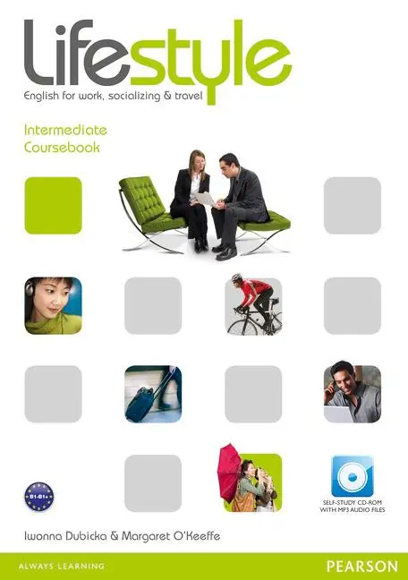 Cover: 9781408237144 | Lifestyle Intermediate Coursebook (with CD-ROM) | Dubicka (u. a.)