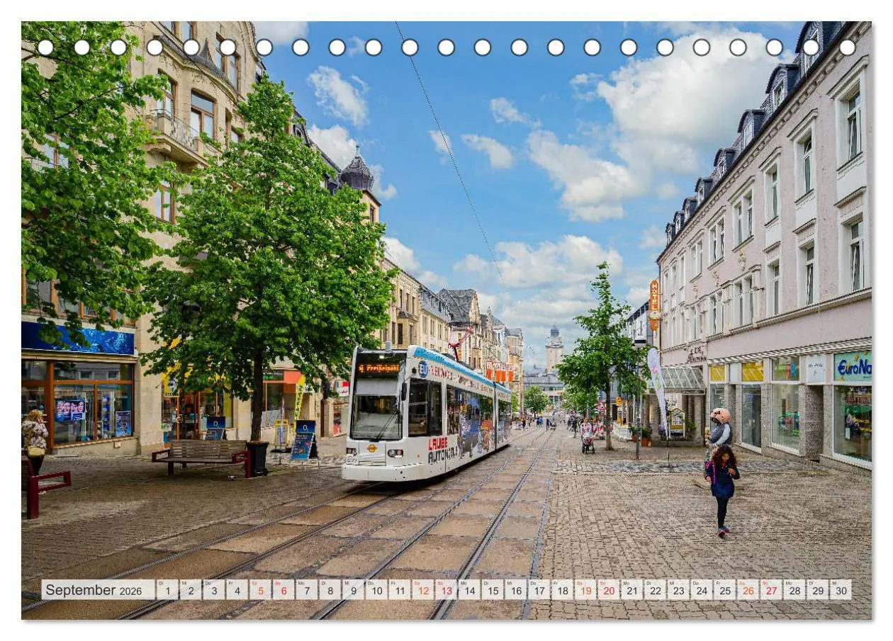 Bild: 9783457787144 | Plauen Impressionen (Tischkalender 2026 DIN A5 quer), CALVENDO...