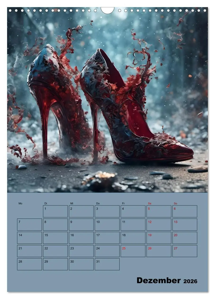 Bild: 9783516257144 | Verzaubert durch High Heels - Ein Kalender für Schuhliebhaber...